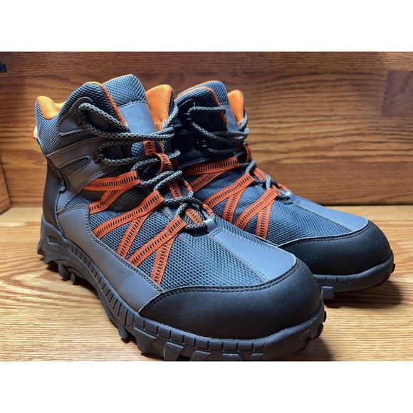 Mens Safety Construction Work Boots Steel Toe Indestructible Hiking Shoes Sz 45 main image 5